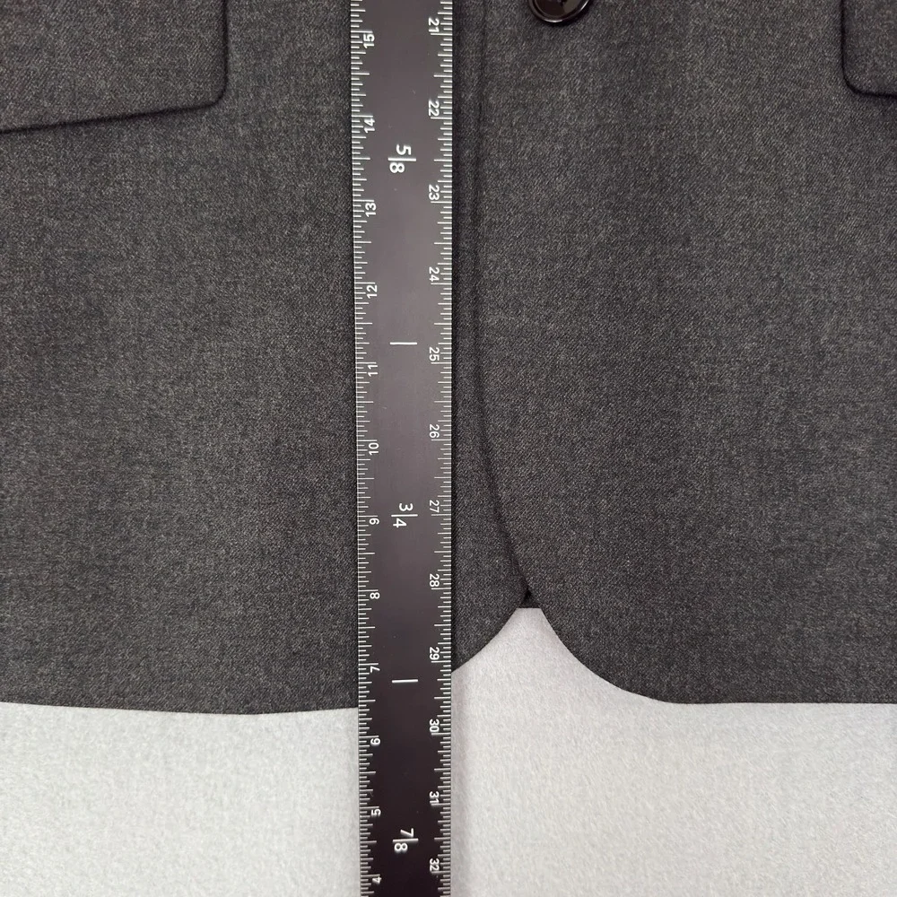 EXPRESS CHARCOAL EXTRA SLIM FLANNEL SUIT JACKET BLAZER MEN SZ 42S NWT SRP $298
